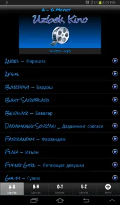 Uzbek Kino android App screenshot 4